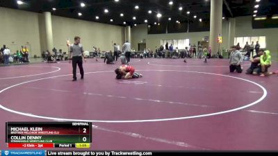 95+100 Semifinal - Michael Klein, Brother Melchior Wrestling Clu vs Collin Denny, Stronghold Wrestling Club