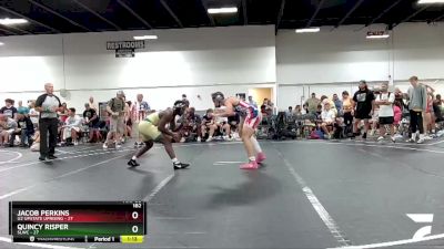 182 lbs Round 3 (4 Team) - Quincy Risper, SLWC vs Jacob Perkins, U2 Upstate Uprising