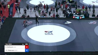 45 kg Round 1 - Henry Aslikyan, Birmingham Community Charter High School Wrestling vs Haakon Peterson, Dodgeville High School Wrestling