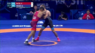 67 kg 1/8 Final - Vinayak Siddheshwar Patil, UWW vs Mate Nemes, Serbia