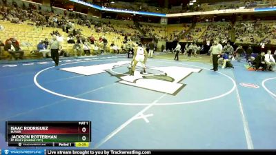 175 Class 1 lbs Cons. Semi - Jackson Rotterman, St. Pius X (Kansas City) vs Isaac Rodriguez, Butler