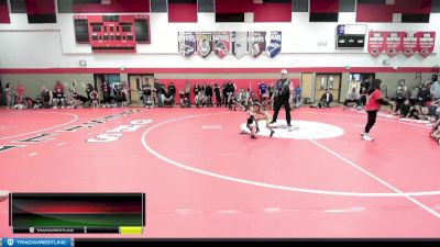 40 lbs Round 2 - Bryson Gallardo, Moses Lake Wrestling Club vs Benjamin Maldonado, Toppenish USA Wrestling Club