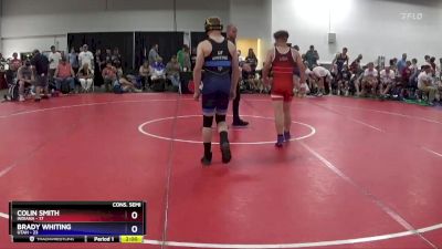 149 lbs 4th Wrestleback (16 Team) - Colin Smith, Indiana vs Brady Whiting, Utah