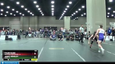 125 lbs 2nd Wrestleback (16 Team) - Jared Hensley, Loras vs Tyler Klein, Wisconsin-Whitewater