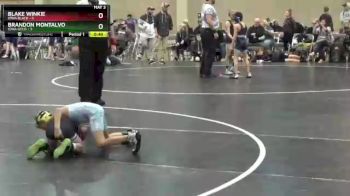 50 lbs Finals (2 Team) - Brandon Montalvo, Iowa Gold vs Blake Winkie, Iowa Black