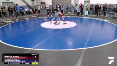 119 lbs Round 1 - Kaden Costigan, Avalanche Wrestling Association vs Merrick Roofe, Nikiski Freestyle Wrestling Club