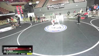 132 lbs Cons. Round 5 - Jacob Livermore, Delta Wrestling Club vs Kai Yi-Berg, Mad Dawg Wrestling Club