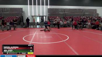 159 lbs Round 2 (8 Team) - Samuel Almedina, Mat Assassins (PA) vs Ben James, Team Ohio (OH)