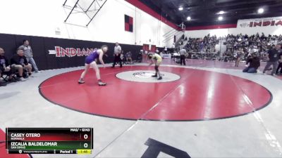 Champ. Round 1 - Izcalia Baldelomar, San Dimas vs Casey Otero, Norwalk