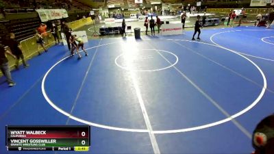 98 lbs 5th Place Match - Vincent Gosswiller, Granite Wrestling Club vs Wyatt Walbeck, California