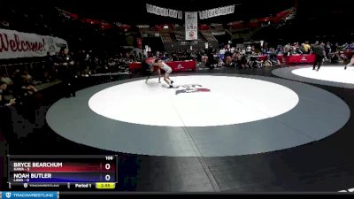 106 lbs Round 1 (16 Team) - Bryce Bearchum, NAWA vs Noah Butler, LAWA