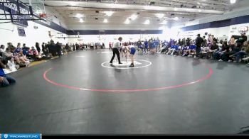 132 lbs Round Two - Gabriel Cox, Walla Walla vs Brock Berger, Deer Park