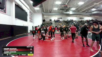 120 lbs Cons. Round 2 - Xavier DeJesus, Central - Grand Junction vs Aaden Chacon, Greeley West