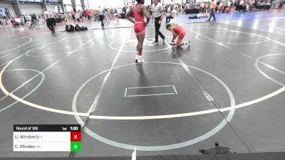 120 lbs Round Of 128 - Uykwon Wimberly, FL vs Casey Rhodes, MA