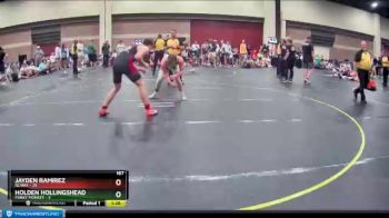 167 lbs Finals (8 Team) - Jayden Ramirez, NCWAY vs Holden Hollingshead, Funky Monkey
