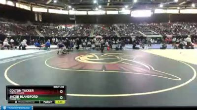 5A 152 lbs Quarterfinal - Jacob Blandford, Middleton vs Colton Tucker, Coeur D Alene