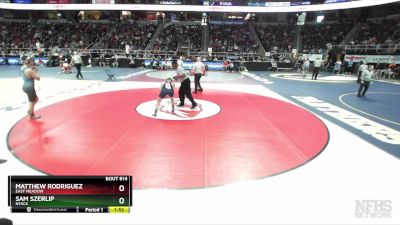 I-160 lbs Semifinal - Sam Szerlip, Nyack vs Matthew Rodriguez, East Meadow