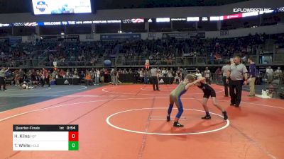 70 lbs Quarterfinal - Huck Kline, Hbt Grapplers vs Ty White, Holden Youth Wrestling Club