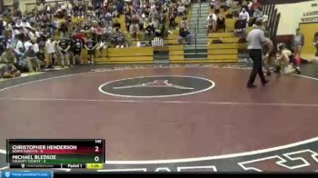 145 lbs Semis & 1st Wb (8 Team) - Michael Bledsoe, Colquitt County vs Christopher Henderson, North Forsyth