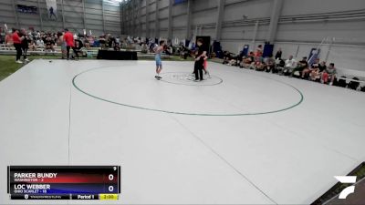 88 lbs Semis & 3rd Wb (16 Team) - Parker Bundy, Washington vs Loc Webber, Ohio Scarlet