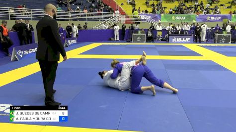 JOSIANE GUEDES DE CAMPOS vs ANA PAULA MOURA COLOMBO 2024 Brasileiro Jiu-Jitsu IBJJF