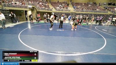 Cons. Round 3 - Ben Stewart, CARBON vs Jaxton Holyoak, Iron Co Wrestling Academy