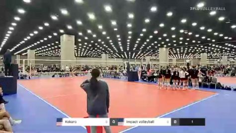 Kokoro vs Impact volleyball - 2022 JVA World Challenge presented by Nike - Expo Only