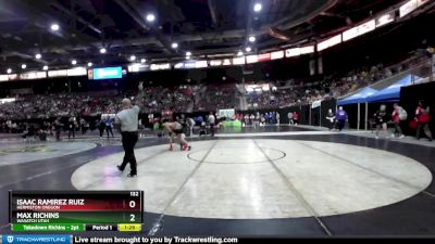 132 lbs Prelim - Isaac Ramirez Ruiz, Hermiston Oregon vs Max Richins, Wasatch Utah