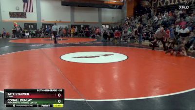 93 lbs Quarterfinal - Tate Starmer, LMWC vs Conall Dunlay, McDominate Training Center