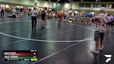 220 lbs Round 2 (16 Team) - Miles Johnsen, Camden Outsiders Socs vs Noah Hyson, Nebraska Hangin` 10`s