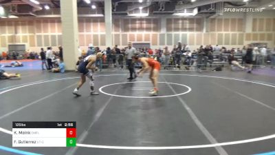 Semifinal - Korbin Meink, Campbell vs Fabian Gutierrez, Tennessee-Chattanooga