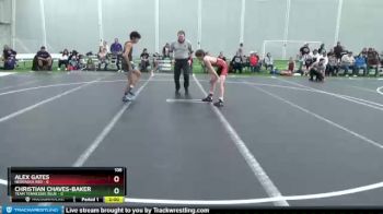 106 lbs Round 3 (8 Team) - Alex GATES, Nebraska Red vs Christian Chaves-Baker, Team Tennessee Blue