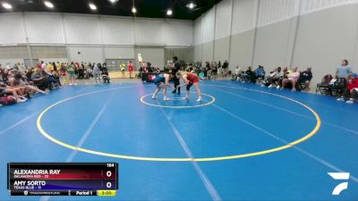 164 lbs Placement Matches (8 Team) - Alexandria Ray, Oklahoma Red vs Amy Sorto, Texas Blue