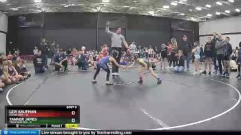 50 lbs Tanner James, Team Bear Red vs Levi Kaufman, Roundtree