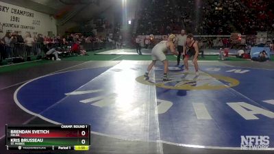 2A 182 lbs Champ. Round 1 - Kris Brusseau, St. Maries vs Brendan Svetich, Melba
