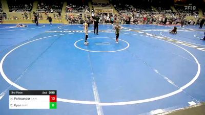 55 lbs Final - Jackson Blackwell, Pryor Tigers vs Kross Greer, Salina Wrestling Club