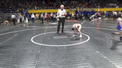 55 lbs Consi Of 16 #1 - Wyatt Horne, Trinity vs Brantley Dunlap, Fort LeBoeuf