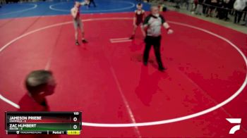 105 lbs Finals (8 Team) - Zac Humbert, Rocori vs Jameson Priebe, Chatfield