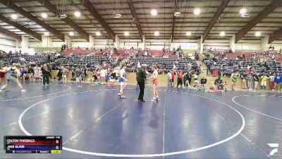 145 lbs Cons. Round 5 - Colton Theobald, UT vs Jake Glade, CO