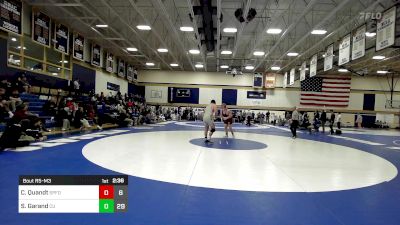 285 lbs 3rd Place - Christian Quandt, Springfield vs Shea Garand, Castleton