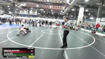 153 lbs Round 5 - Grissom Edwards, Ground Up USA vs Elijah Hill, Clinic Wrestling FXBG