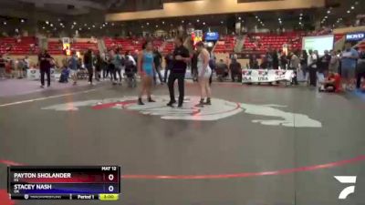 200 lbs Quarterfinal - Payton Sholander, KS vs Stacey Nash, OK