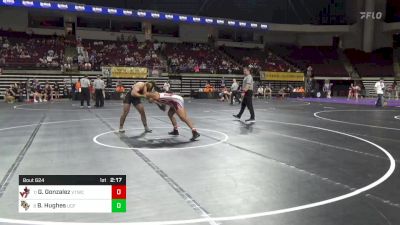 197 lbs Round Of 16 - Glean Gonzalez, Virginia Tech WC vs Benjamin Hughes, Central Florida