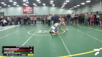 125 lbs Quarterfinal - Alex Salyer, Wise Central Youth Wrestling vs Tharin Svetanant, Machine Shed Wrestling