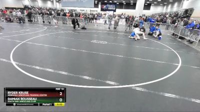 150 lbs Cons. Round 4 - Ryder Kruse, Nebraska Wrestling Training Center vs Damian Rousseau, South Side Wrestling Club