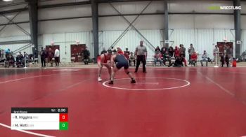 285 lbs 3rd Place - Ryan Higgins, Bridgewater State University vs Mike Risti, Southern Maine