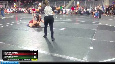 144 lbs Cons. Round 5 - Elly Janovsky, Team Indiana vs Paityn Delong, Team Vermont