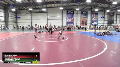 76 lbs Rd# 9- 2:15pm Saturday Final Pool - Noah Molina, Terps XPress vs Dalton Perkins, Untouchables