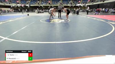 175 lbs Semifinal - Vincenzo Testa, Marmion vs Paul Peradotti, Naperville Central