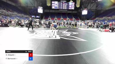 138 lbs Cons 8 #2 - Sofia Delgado, Florida vs Faith Bartoszek, Wisconsin